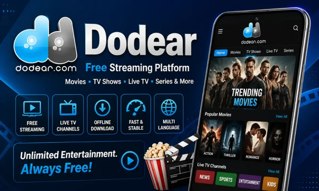 Dodear Web Tv APK Download Free Streaming Movies & Shows 1 Dodear